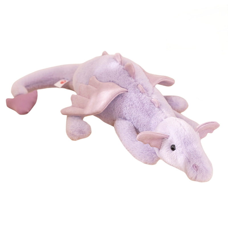 Brinquedo de peluche de boneca de dinossauro sentado ou rastejante