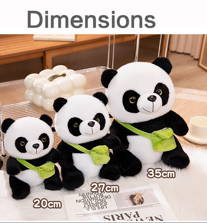 Adorable Panda Plush Backpack